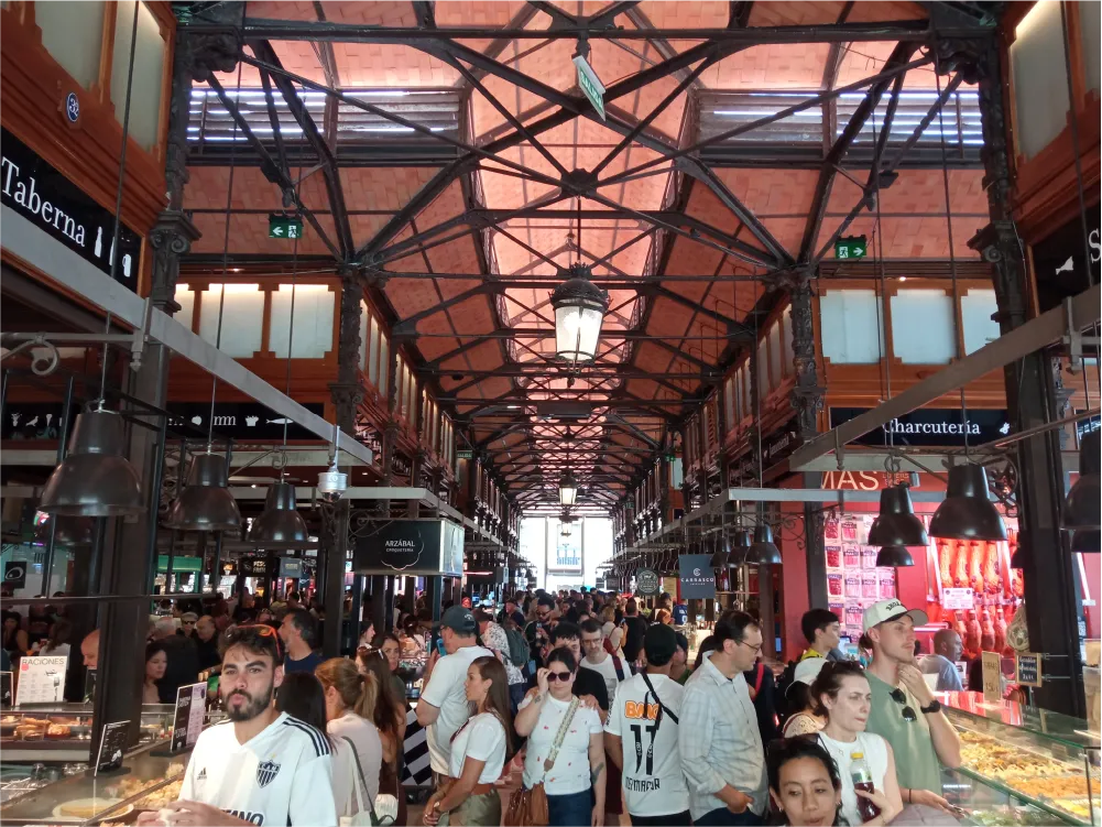 Mercado en Madrid